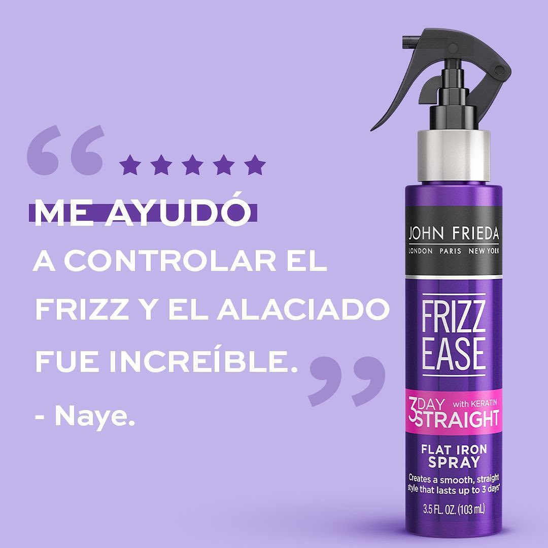 JF FE 3-Day Straight Flat Iron Spray