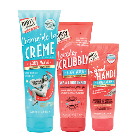 Pack Body Wash + Body Scrub + Hand Cream Signature