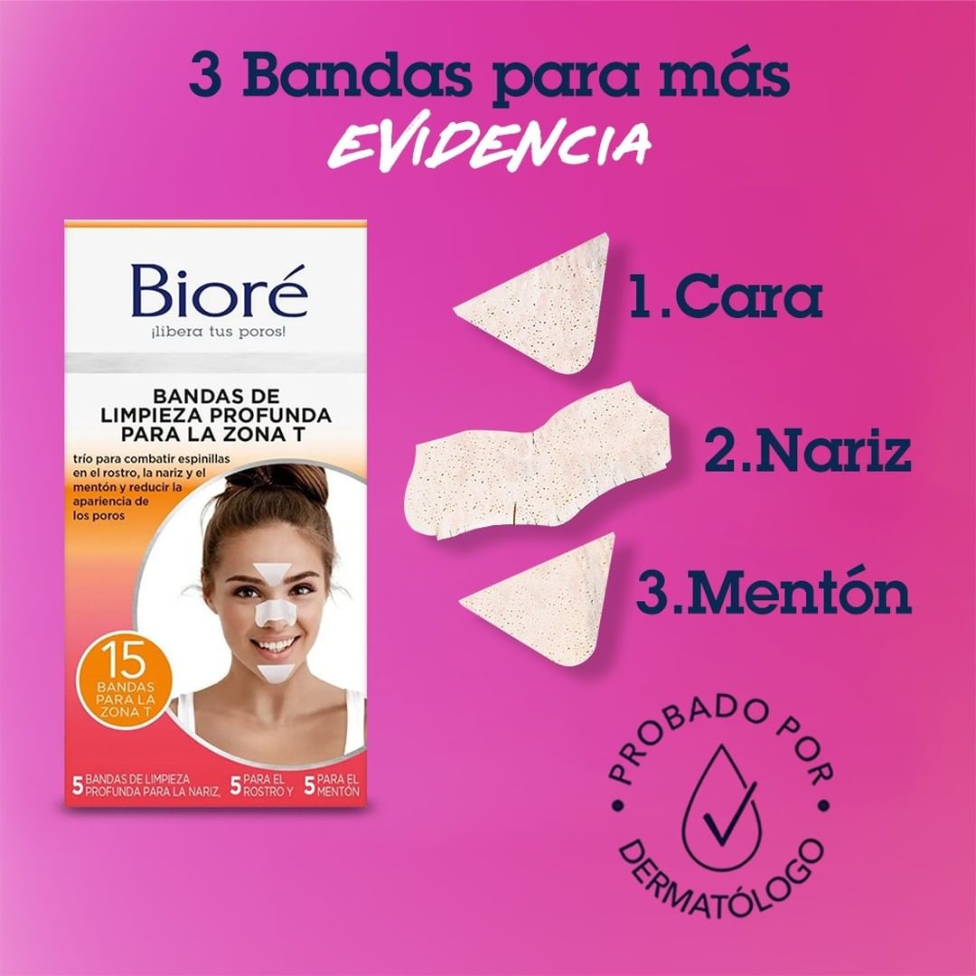 Bandas Limpieza Nasal T-Zone x15