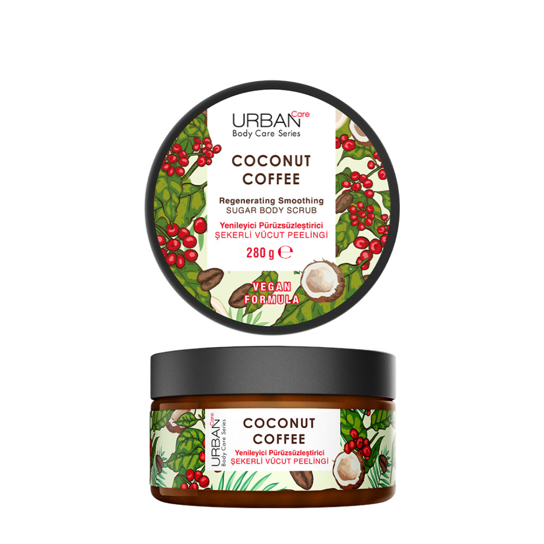 UC Body Scrub Sugar Coconut Coffee Regenerate & Smooth 280g