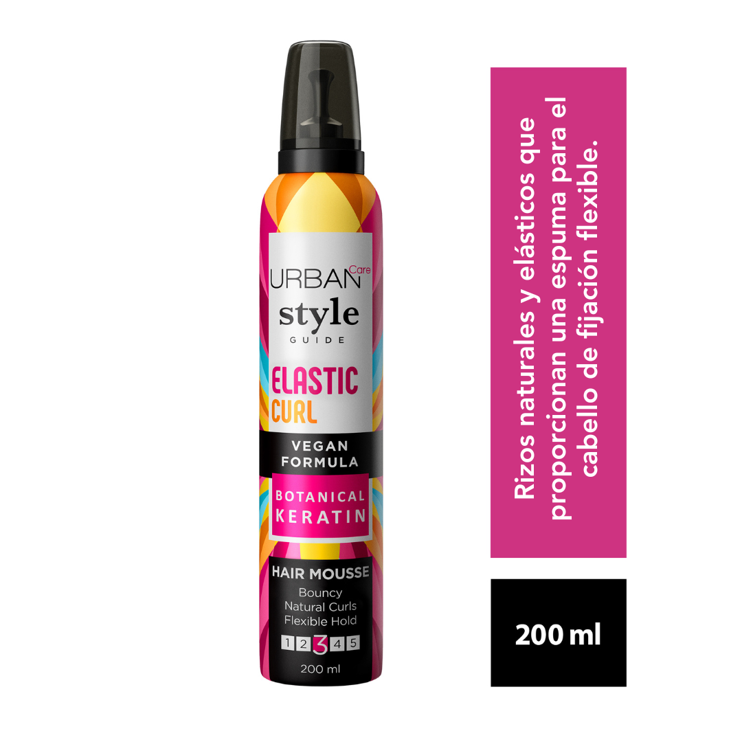 UC Style Guide Elastic Curl Hair Mousse 200ml