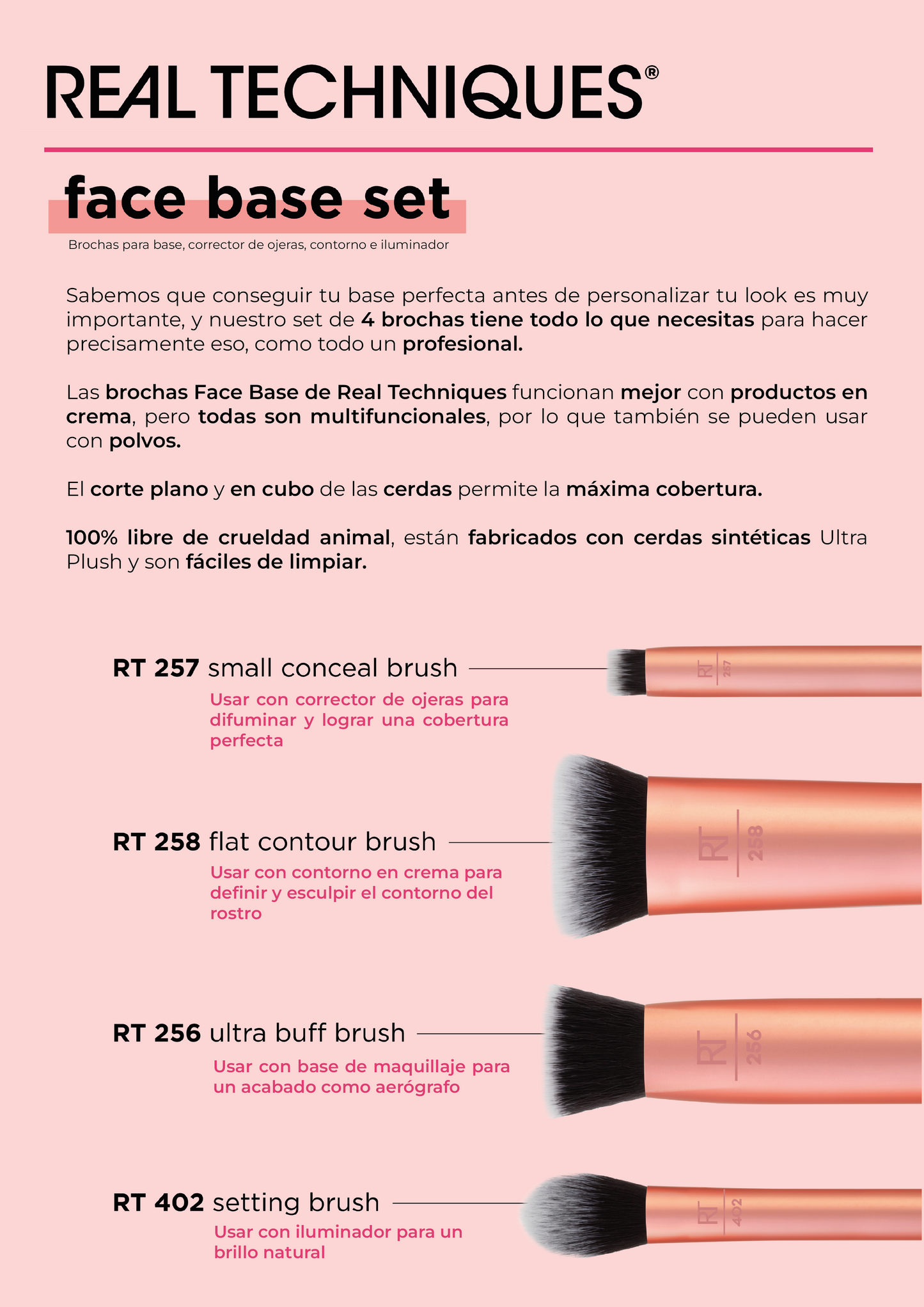 RT Set Rostro 4pk Face Base