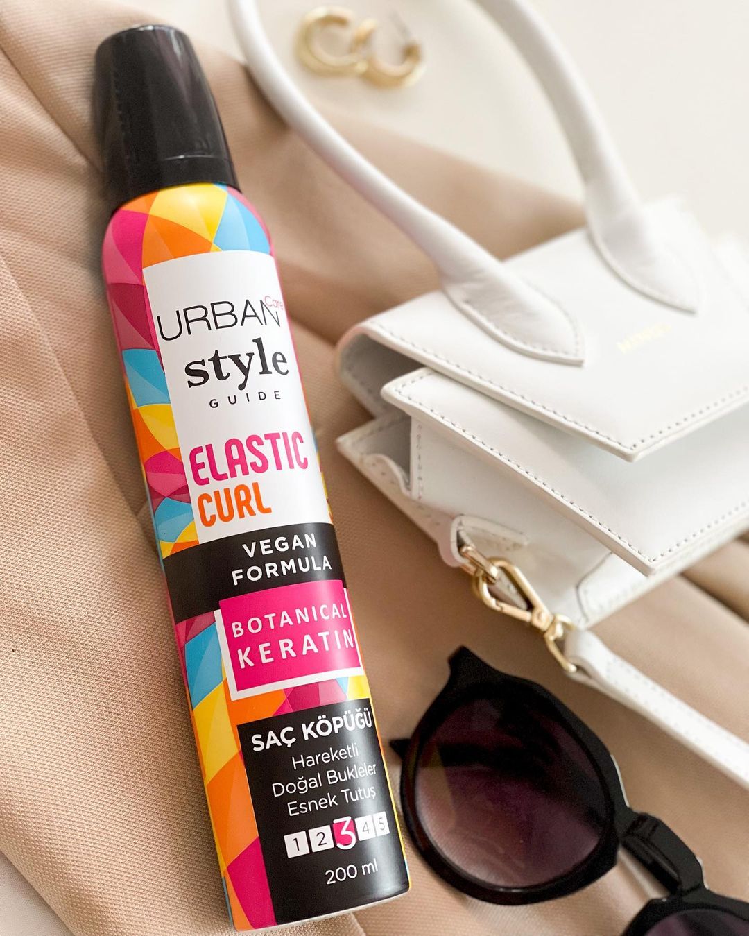UC Style Guide Elastic Curl Hair Mousse 200ml