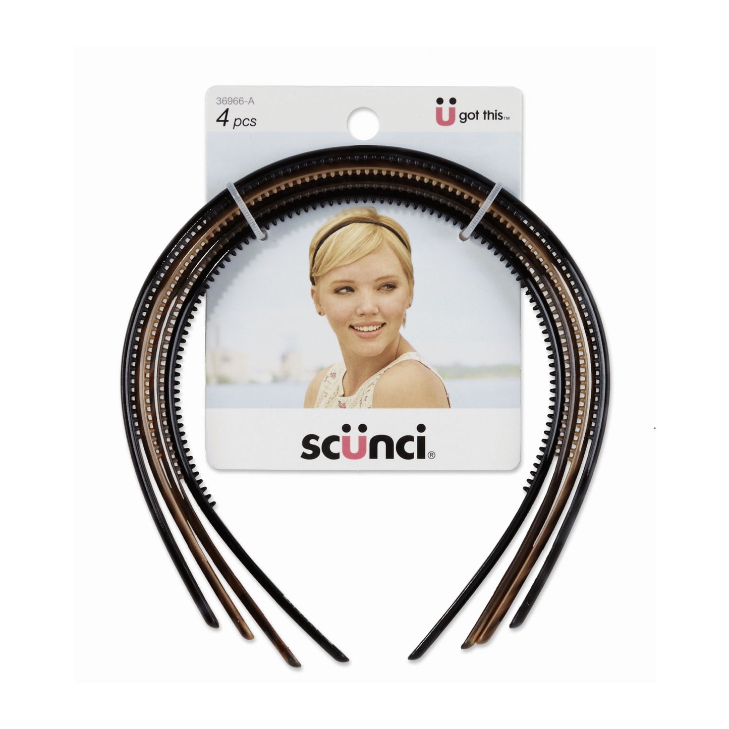 4pk thin headbands
