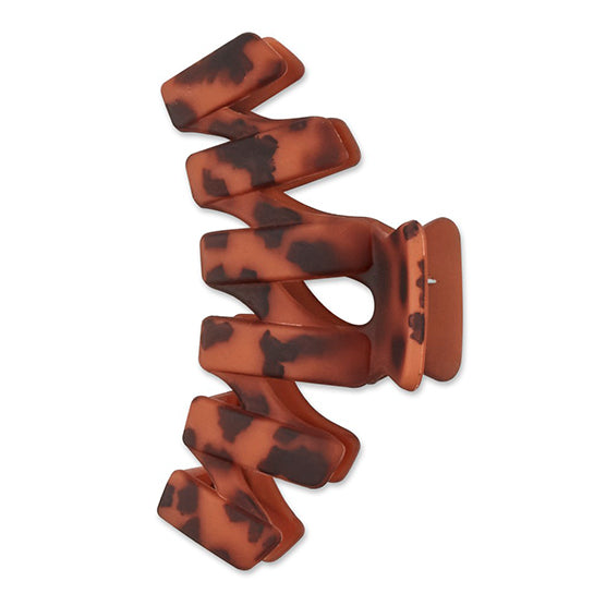 CO Scunci Unbreakable 1pk zigzag claw clip