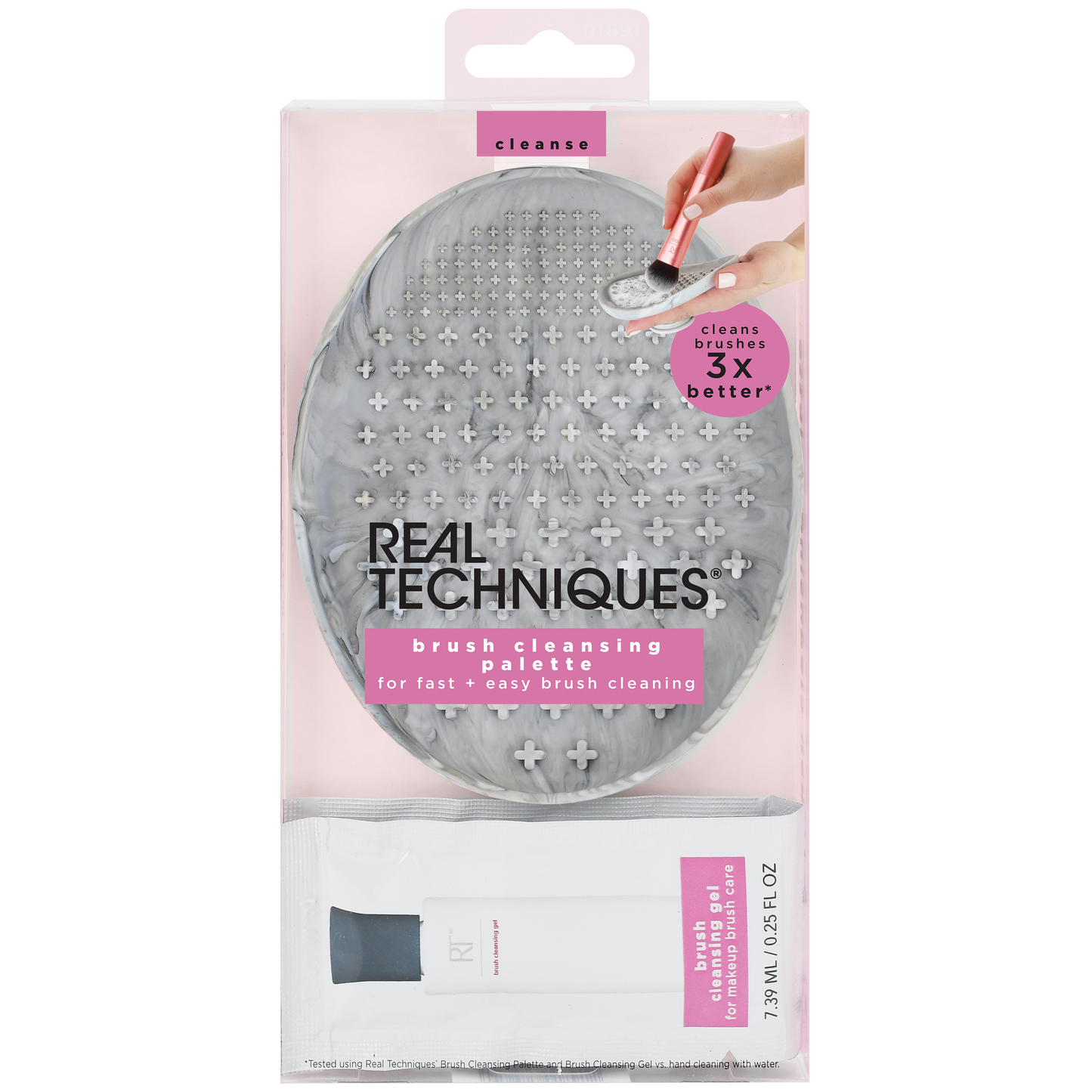 RT Cleanse brush palette