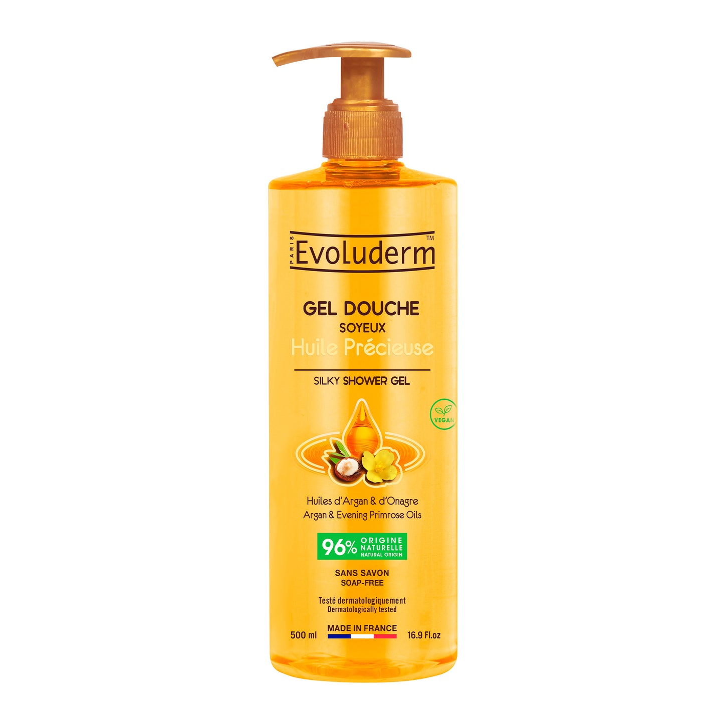 EVO Shower Gel Huile Precieuse 500ml