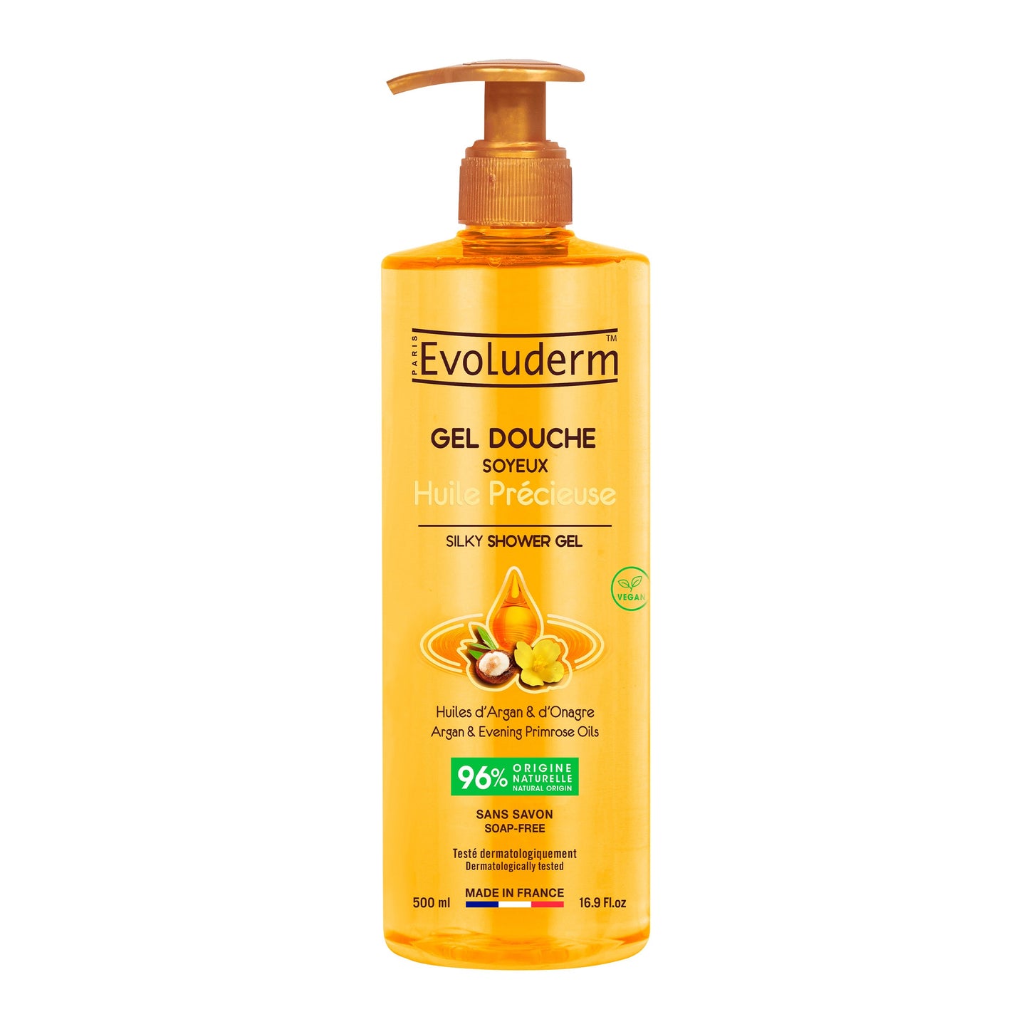 EVO Shower Gel Huile Precieuse 500ml