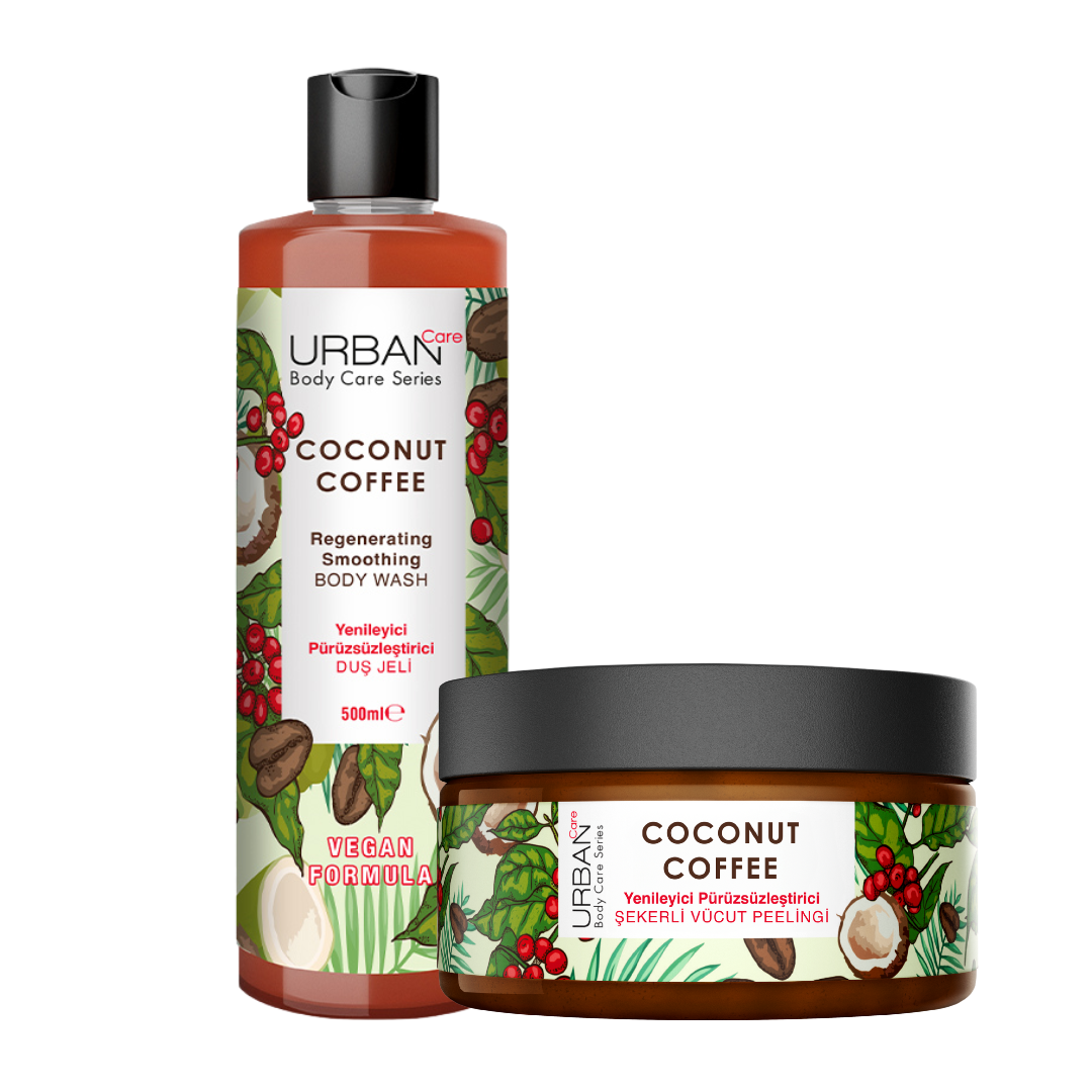 Duo Body Wash + Scrub Coconut Coffee