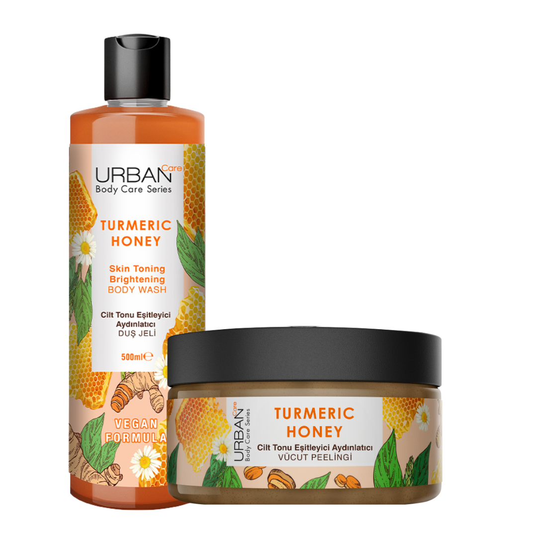 Duo Body Wash + Scrub Turmeric Honey