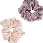 CO Scunci GRWM Satin Scrunchie Jumbo 2pk