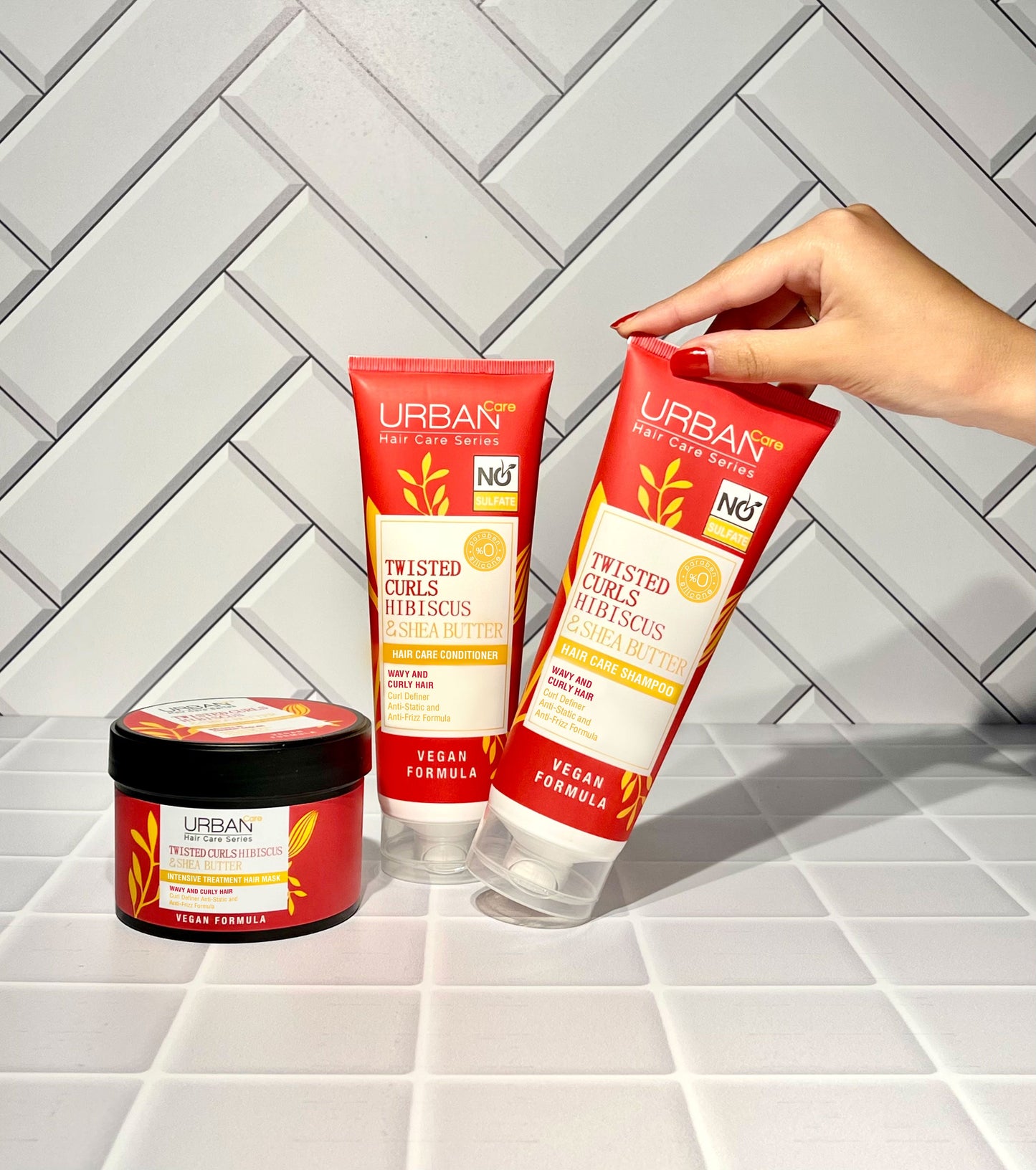 Pack Twisted Curls - Hibiscus & shea butter Completo