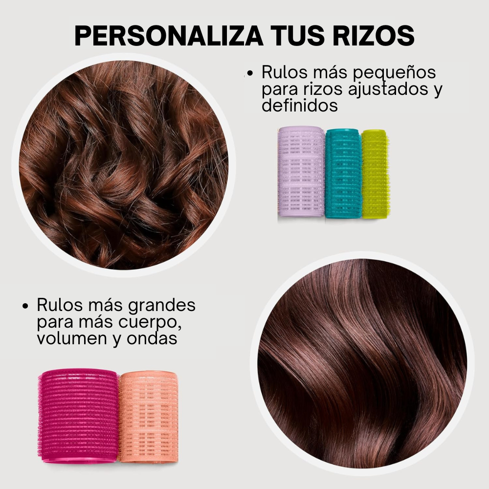 CO Roller 31pk Assorted Sized Self Grip Rollers