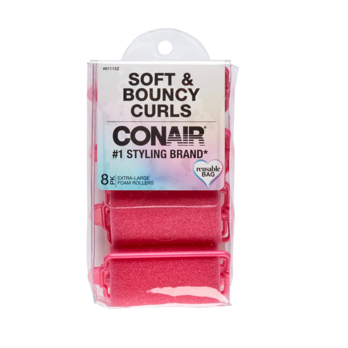 CO Roller 8pk Extra Large Foam