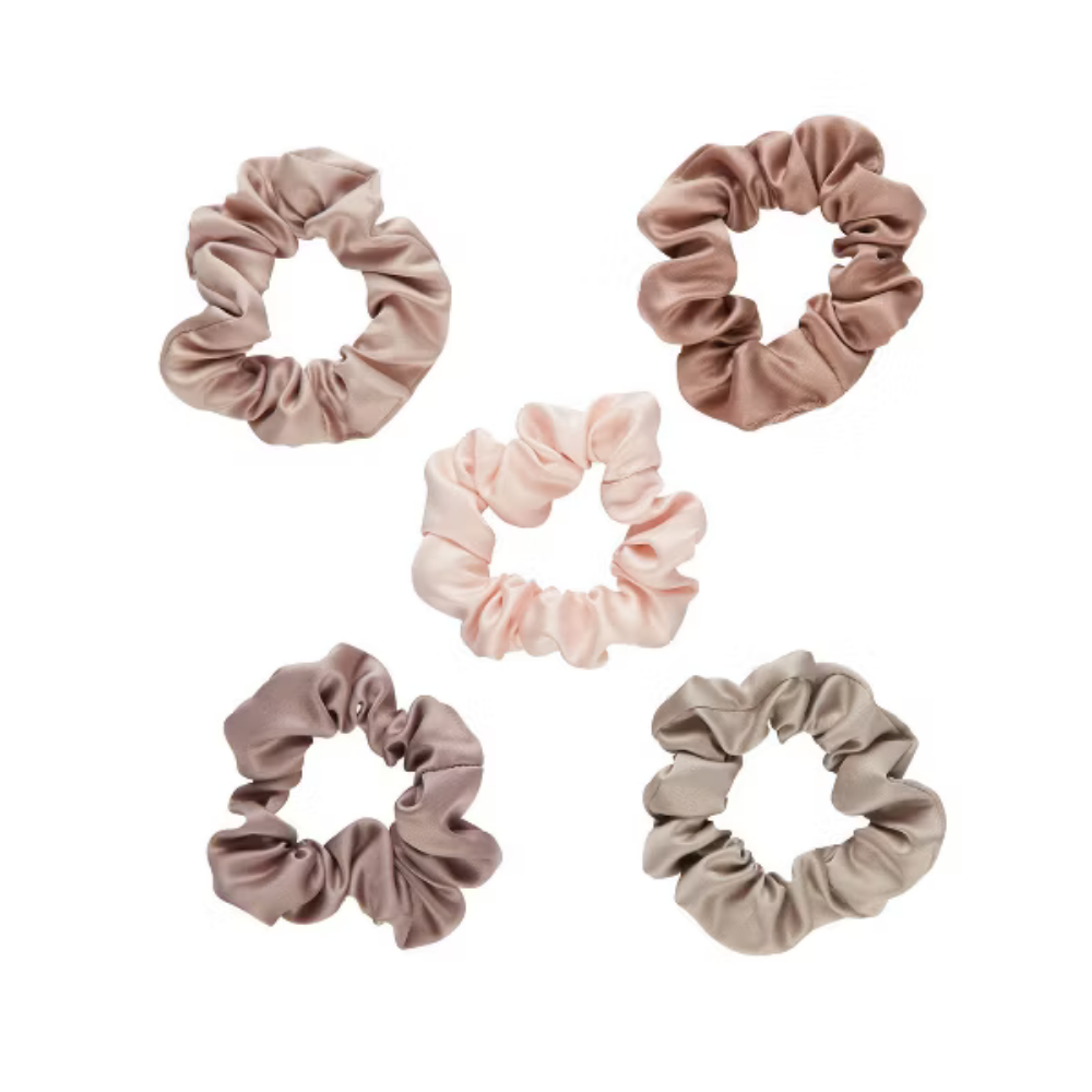 CO Scunci Satin Scrunchies 2.25x14 5pk