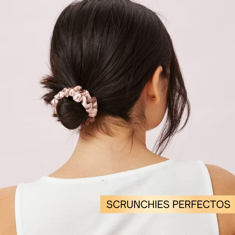 CO Scunci Satin Scrunchies 2.25x14 5pk