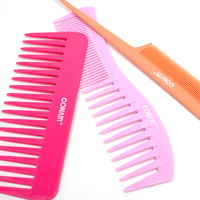 CO Set Peine Unbreakable 3pk lift+style+detangle