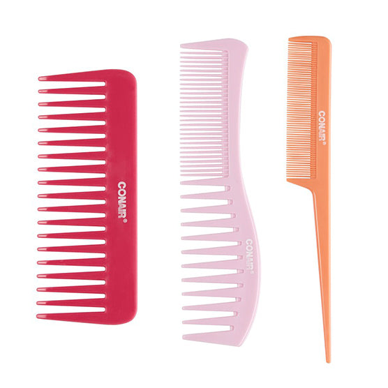 CO Set Peine Unbreakable 3pk lift+style+detangle