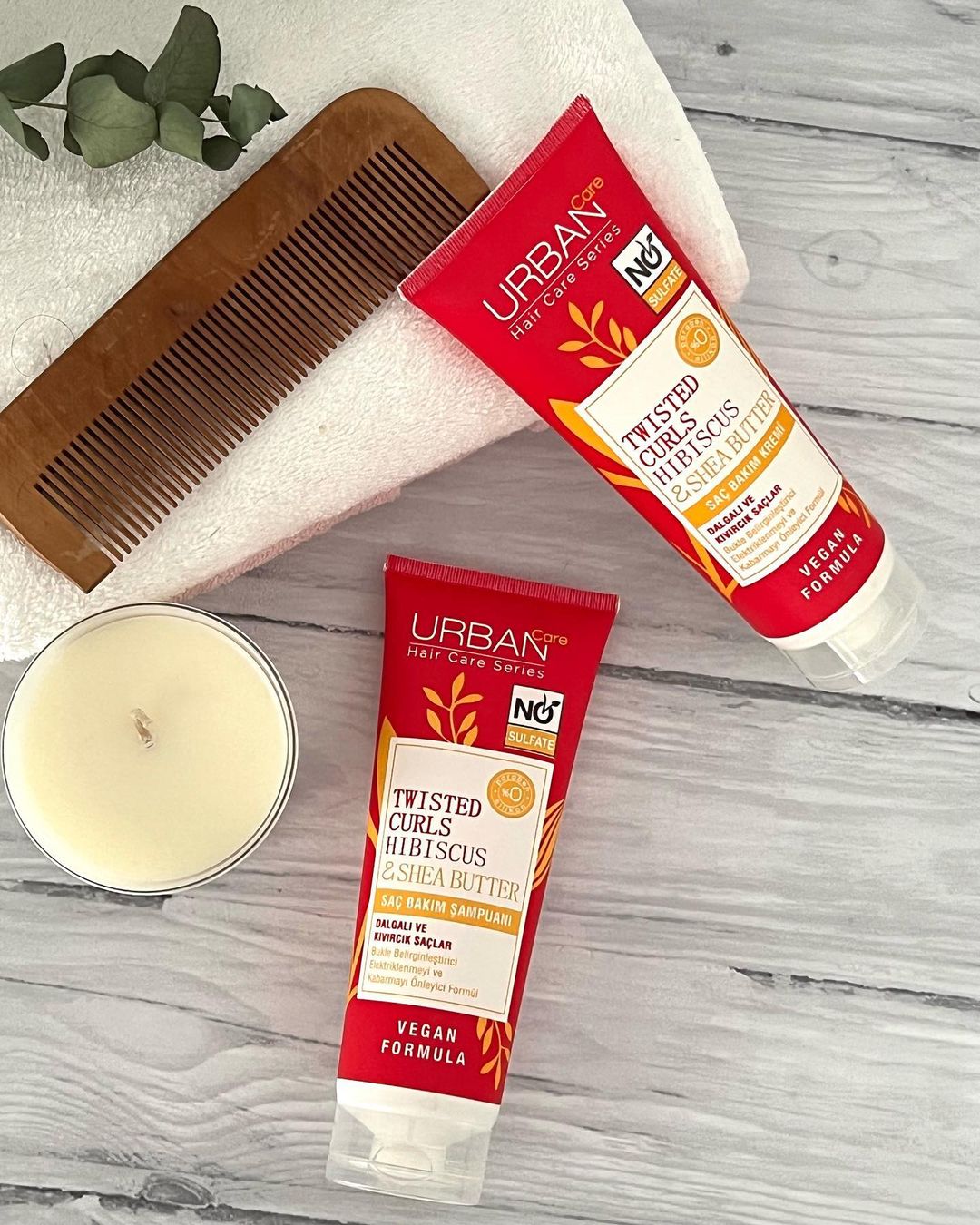Pack Twisted Curls - Hibiscus & shea butter Completo