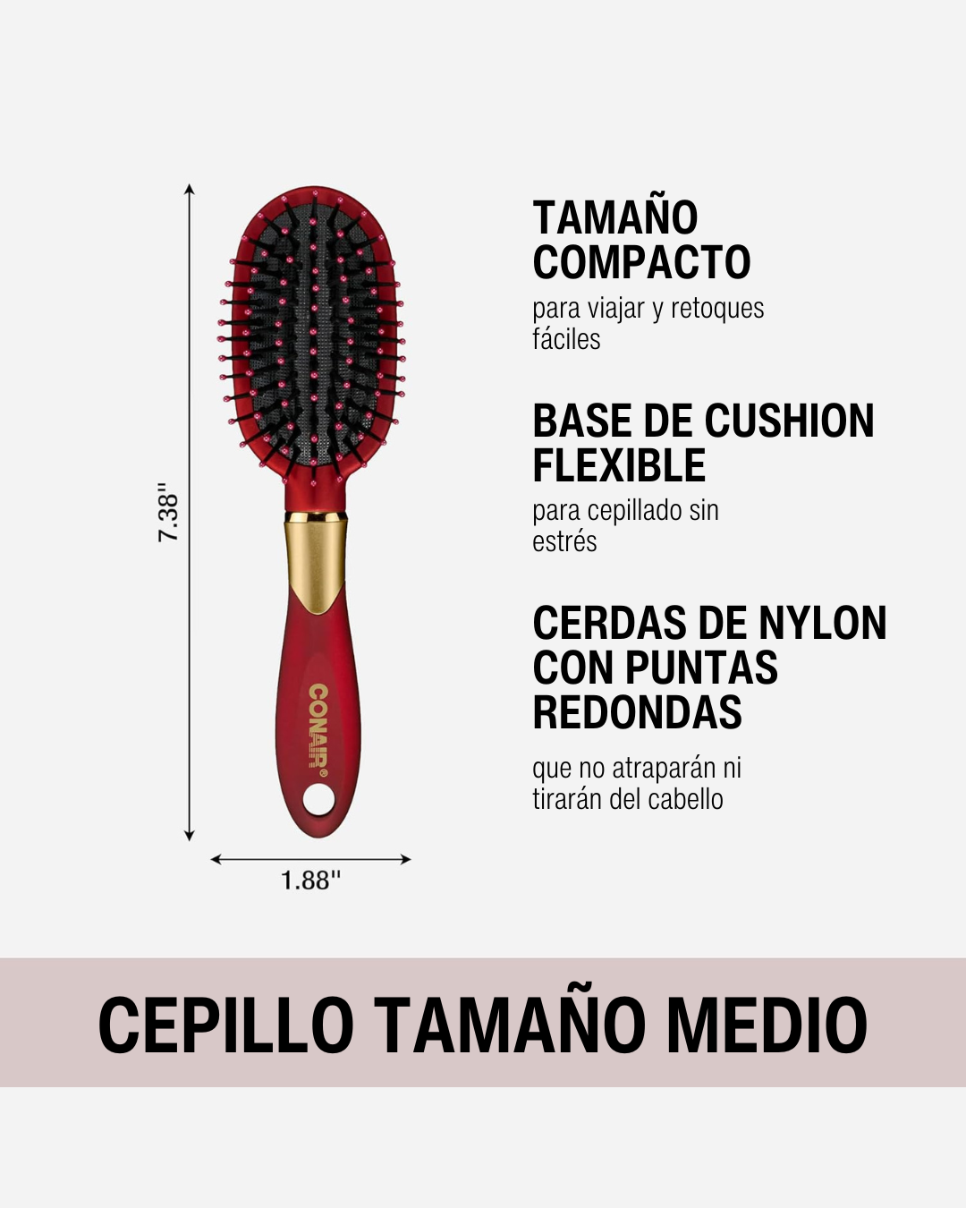 Cepillo Velvet M/S Cushion