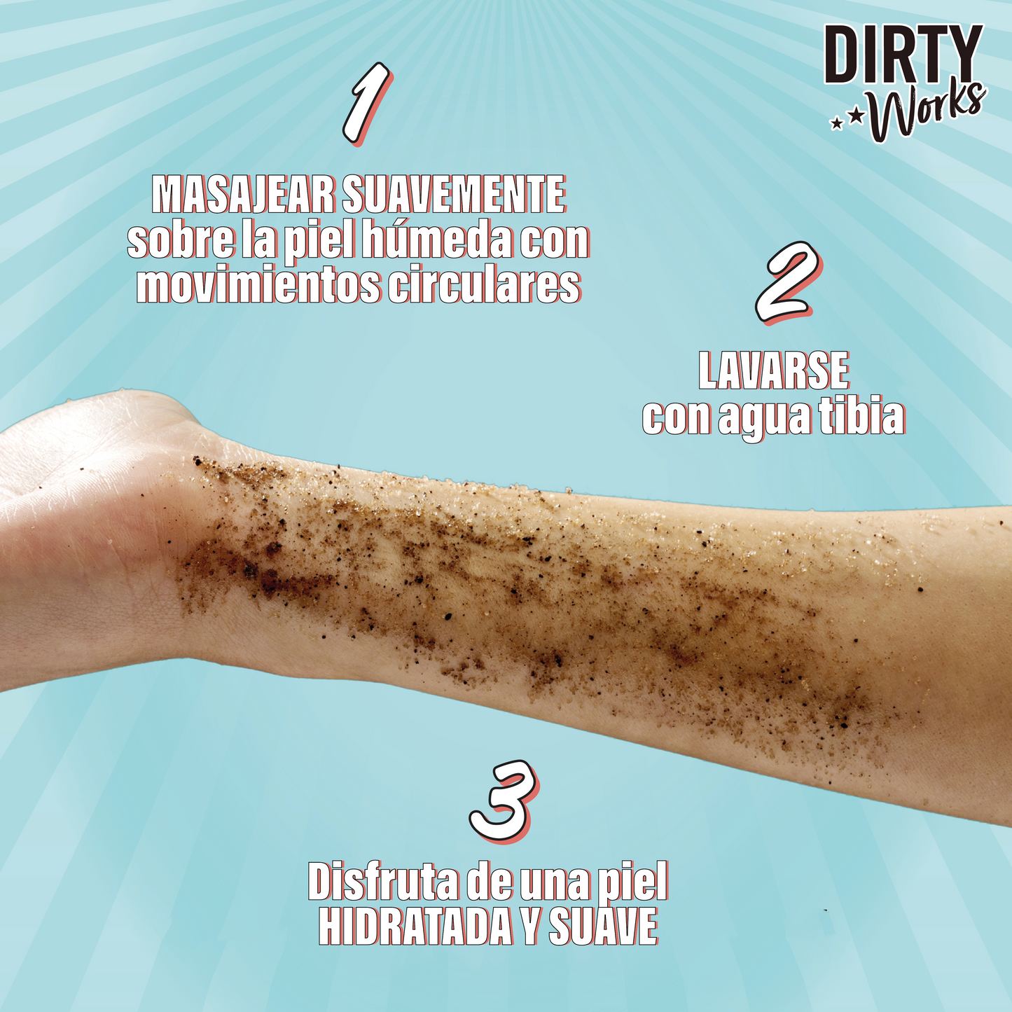 DW 5 Oils Coffee Body Scrub 300g