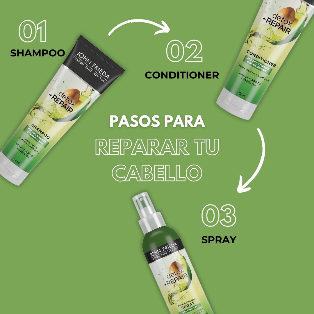 Pack Shampoo & Conditioner Detox and Repair