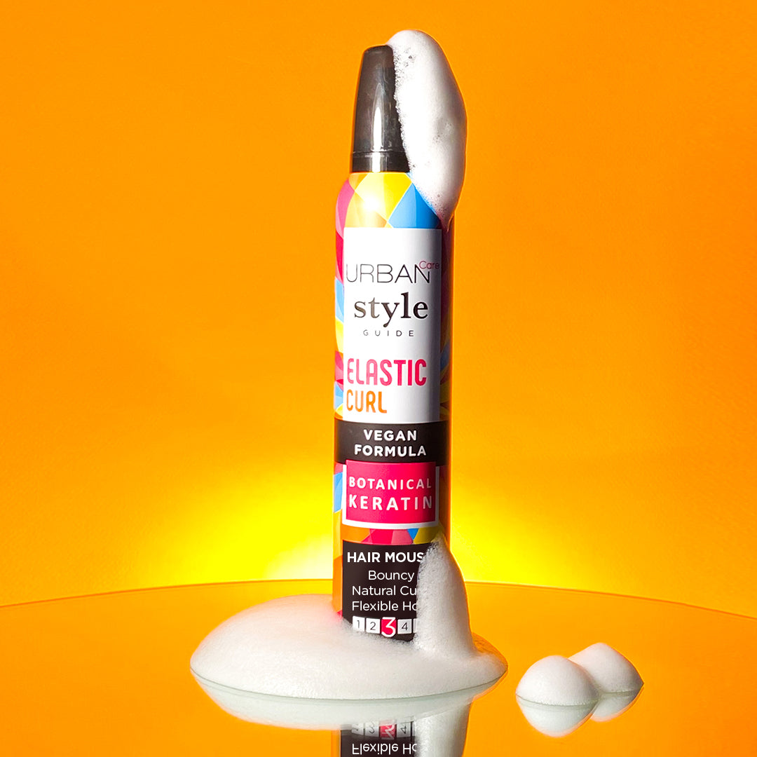 UC Style Guide Elastic Curl Hair Mousse 200ml