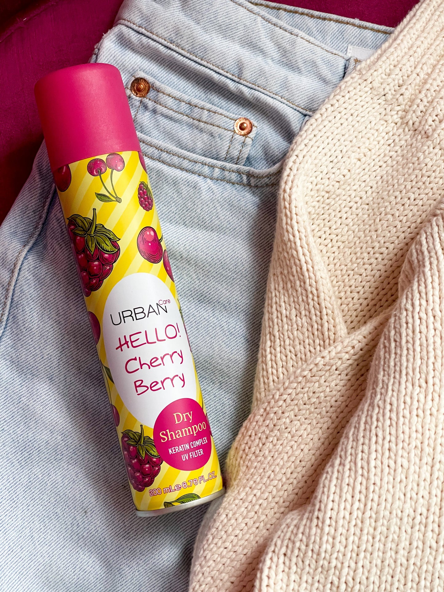UC Dry Shampoo Hello Cherry Berry 200ml