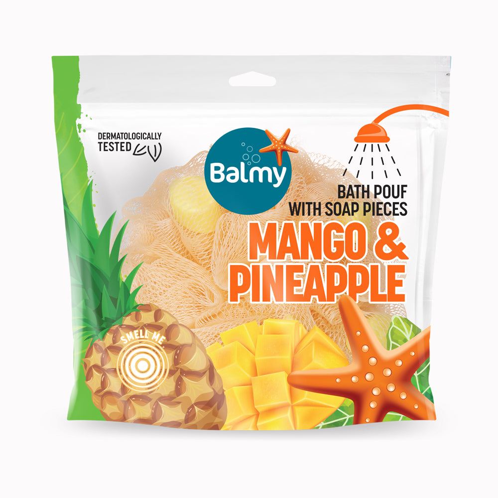 BAL Esponja Baño with Mango & Pineapple Soap