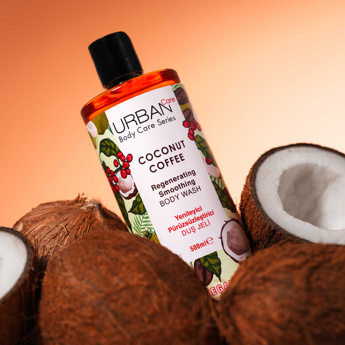 UC Body Wash Coconut Coffee Regenerate&Smooth 500 ml